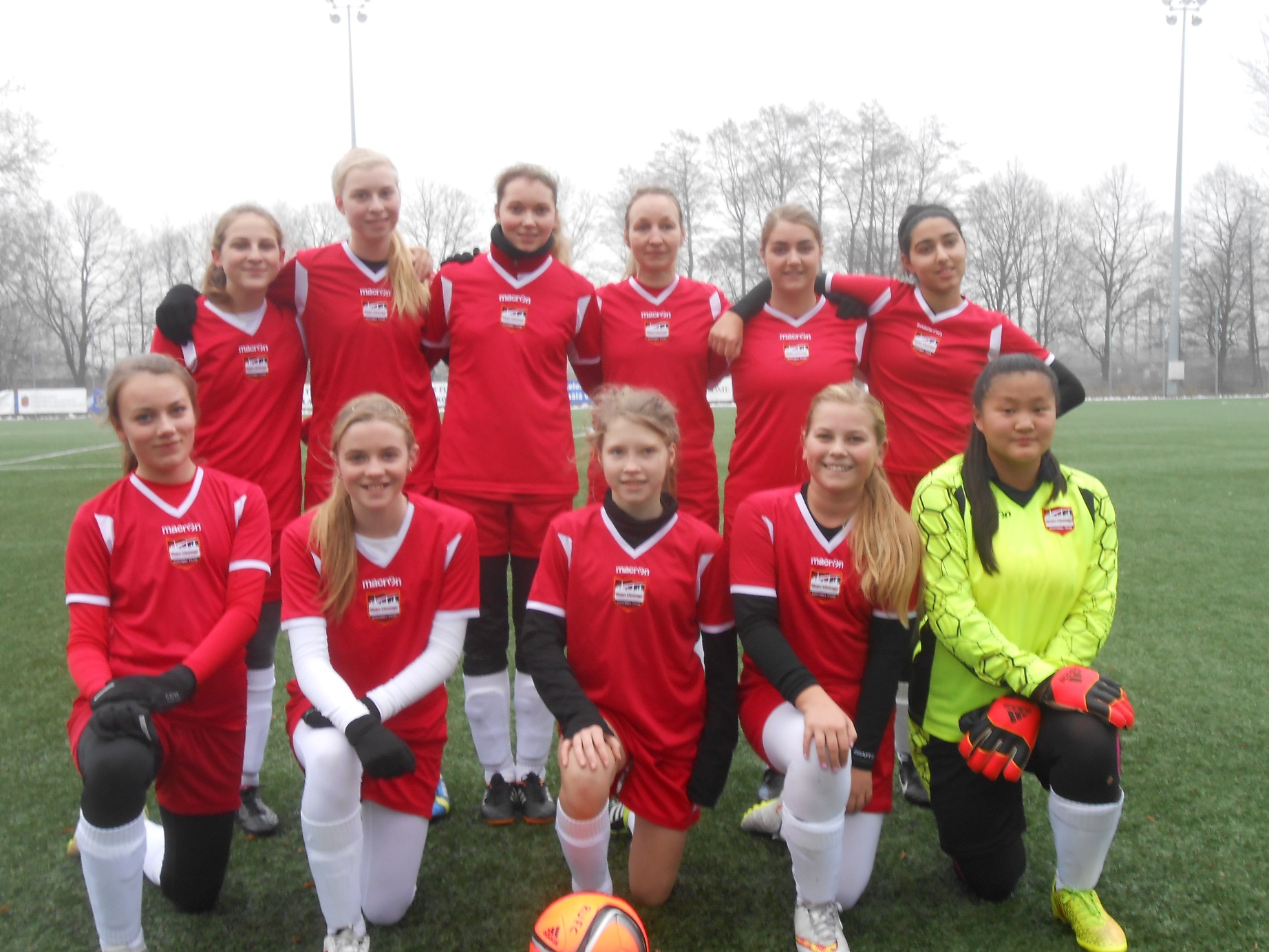 U16 girls riga united