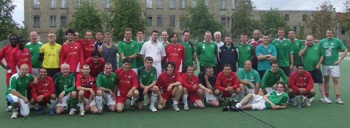 northern ireland supporters team v riga united