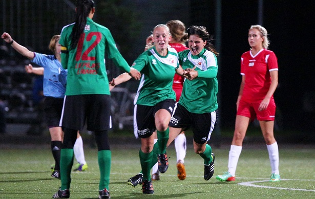 Tarasova scores 3 against Riga United